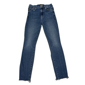 MOTHER High-Waisted Looker Ankle Fray‎ Skinny Jeans – Size 24